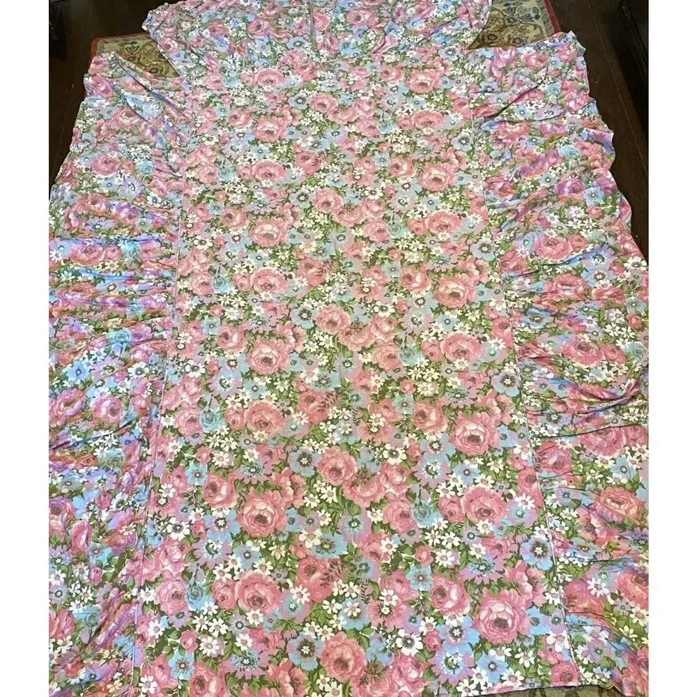 Vtg JC Penney Garden Path Floral Comforter NOS Cottagecore Twin Full Shabby New